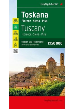 Tuscany & Florence, Freytag & Berndt Auto & Freizeitkarte 1:150 000