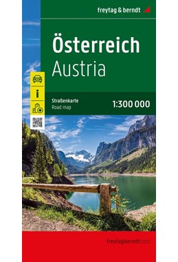 Austria, Freytag & Berndt Road Map