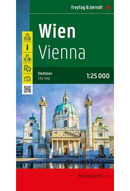 Vienna - Wien, Freytag & Berndt City Map