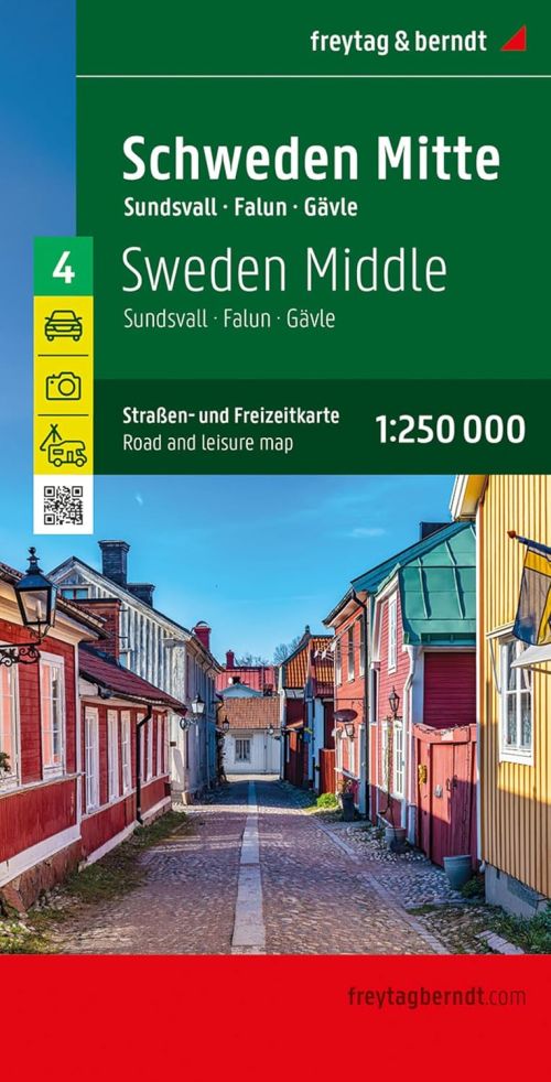 Schweden Mitte - Sweden Middle blad 4: Sundsvall-Falun-Gävle