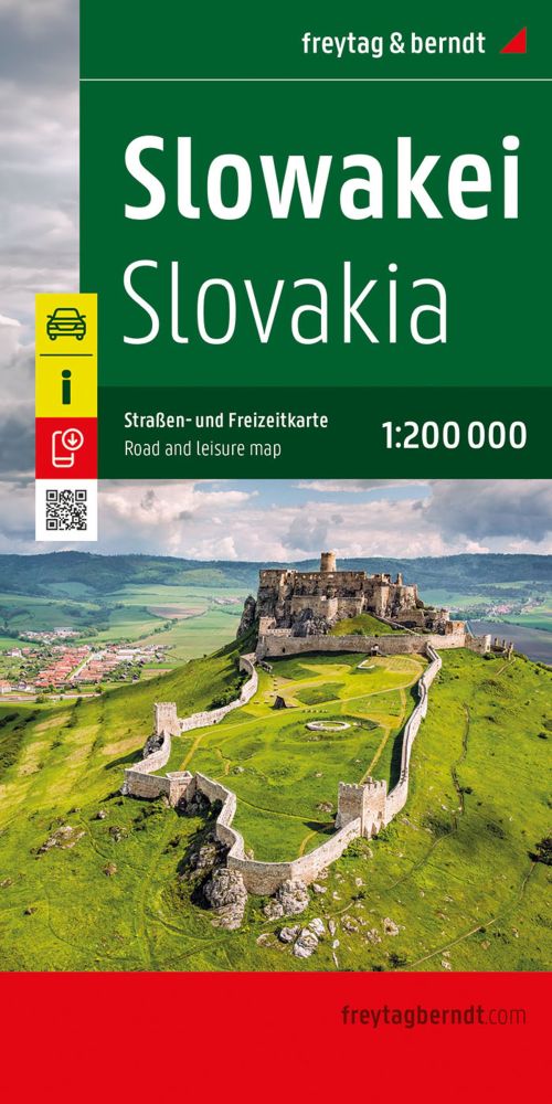 Slovakia, Freytag & Berndt Road & Leisure Map