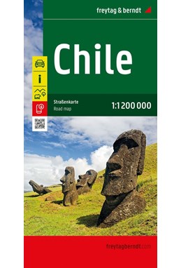Chile, Freytag & Berndt Road Map