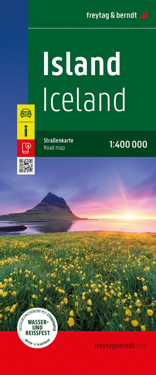 Iceland - Island Road Map