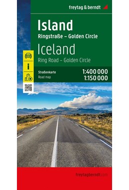 Island - Iceland Ring Road - Golden Circle, Freytag & Berndt Road Map