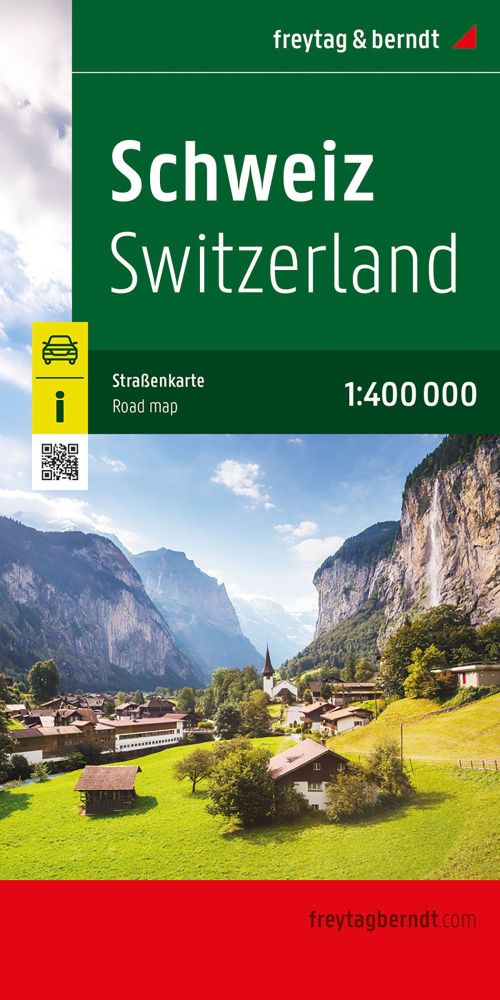 Schweiz - Switzerland, Freytag & Berndt Road Map