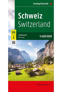 Schweiz - Switzerland, Freytag & Berndt Road Map