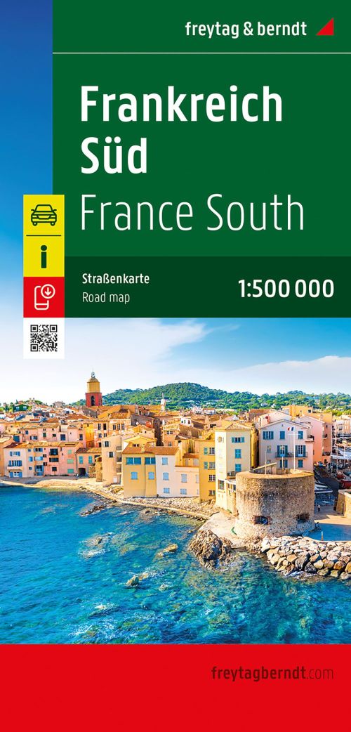 France South, Freytag & Berndt Road Map