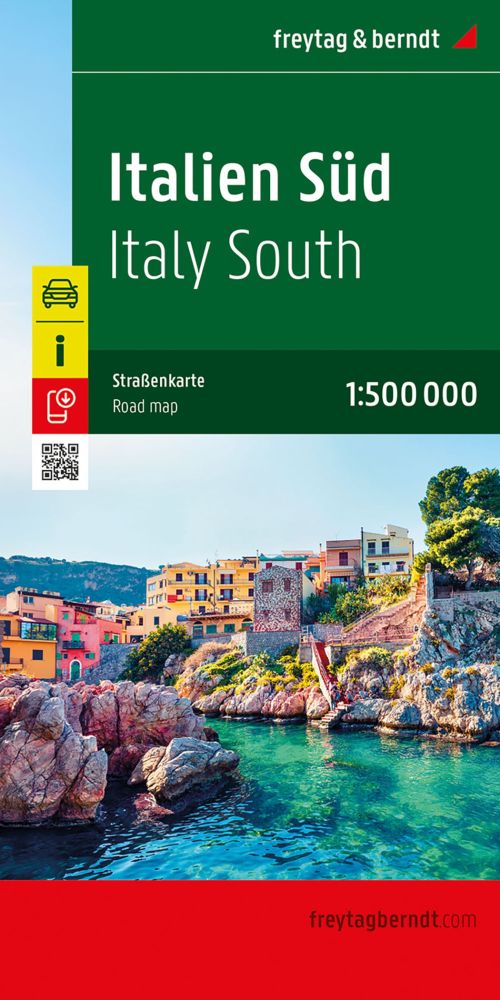 Italy South, Freytag & Berndt Road Map