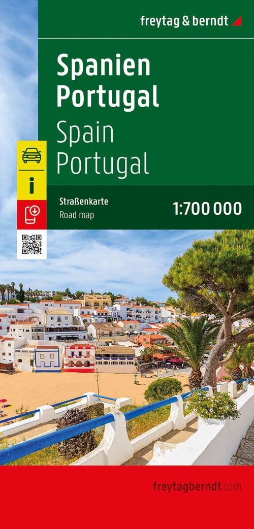 Spain & Portugal, Freytag & Berndt Road Map
