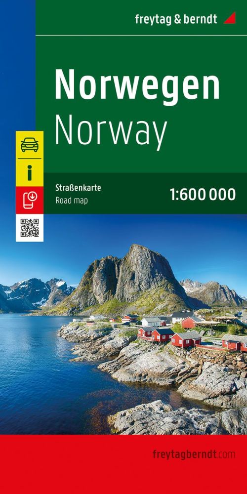 Norwegen - Norway, Freytag & Berndt Autokarte
