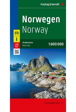 Norwegen - Norway, Freytag & Berndt Autokarte