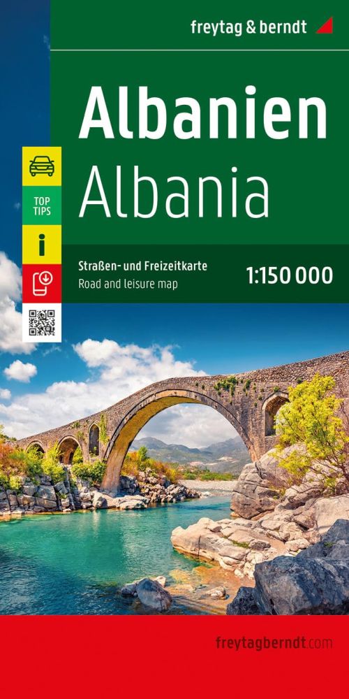 Albanien - Albania Road & Leisure Map, Freytag & Berndt