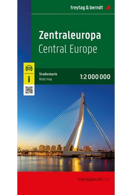 Central Europe, Freytag & Berndt Road Map