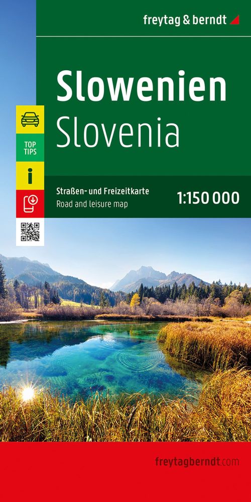 Slovenia, Freytag & Berndt Road & Leisure Map