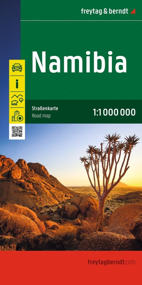 Namibia, Freytag & Berndt Road Map