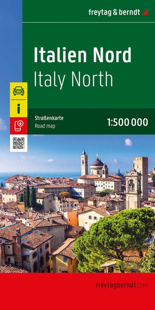 Italy North, Freytag & Berndt Road Map