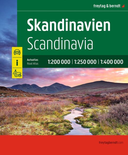 Skandinavien - Scandinavia Superatlas, Freytag & Berndt