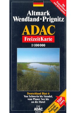 ADAC FreizeitKarte Deutschland Blad 6: Altmark, Wendland, Prignitz
