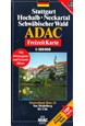 ADAC FreizeitKarte Deutschland Blad 23: Stuttgart, Hochalb, Neckartal, Schwäbischer Wald