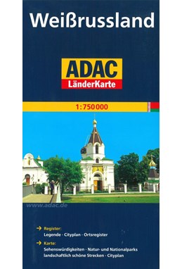 Weissrussland - Belarus 1:750 000