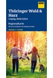 ADAC Regionalkarte: Blatt 9: Leipzig, Erfurt, Halle, Thüringer Wald & Harz