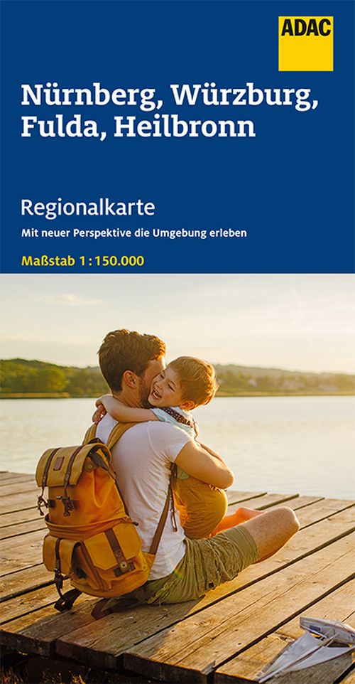 ADAC Regionalkarte: Blatt 12: Nürnberg,Würzburg, Fulda, Heilbron