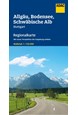 ADAC Regionalkarte: Blatt 15: Allgäu, Bodenseen, Schwäbische Alb