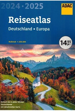 Deutschland Europa 2024/2025, ADAC Reiseatlas