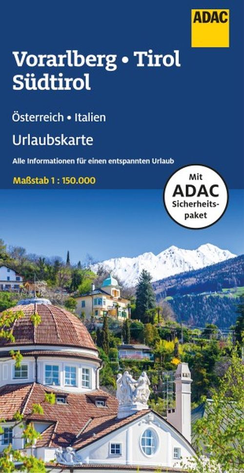 Österreich Urlaubskarte blad 6: Vorarlberg Tirol Südtirol