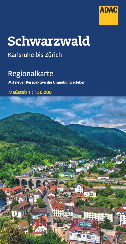 ADAC Regionalkarte: Blatt 14: Schwarzwald, Karlsruhe bis Zürich