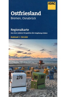 ADAC Regionalkarte: Blatt 4: Ostfriesland, Bremen, Osnabruck