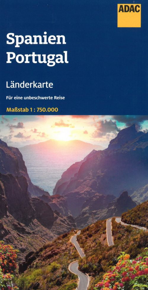 Spanien Portugal, ADAC Länderkarte