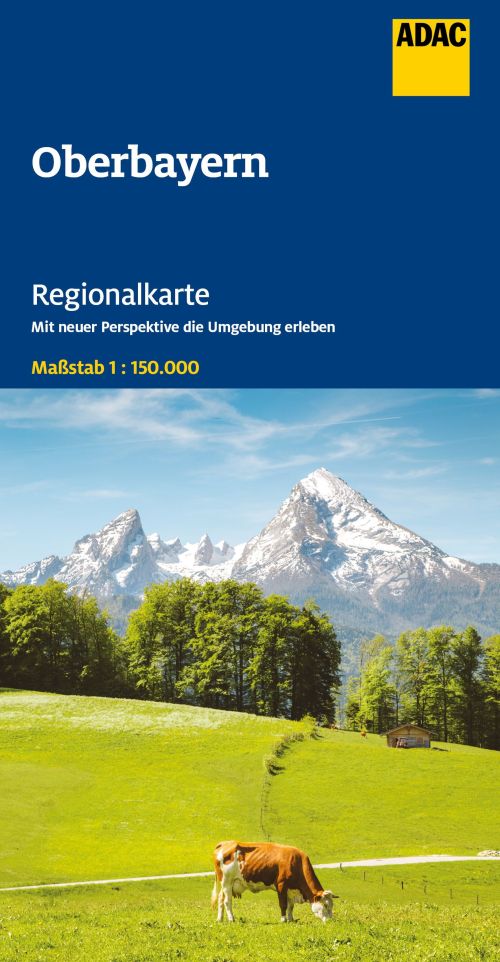 ADAC Regionalkarte: Blatt 16: Oberbayern, München, Augsburg, Innsbruck, Salzburg & Passau