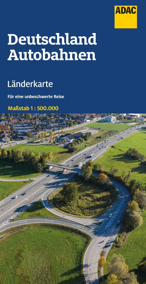 Deutschland Autobahnen, ADAC LänderKarte