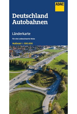 Deutschland Autobahnen, ADAC LänderKarte