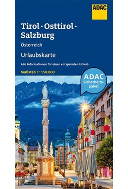 Österreich Urlaubskarte blad 5: Tirol Osttirol Salzburg