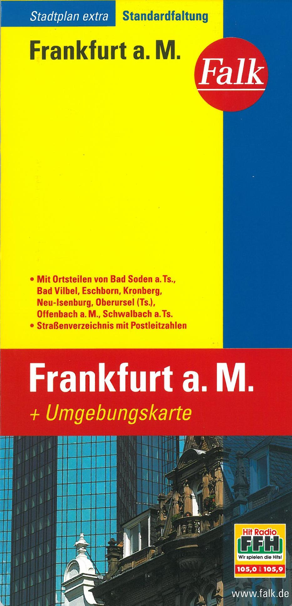 Frankfurt/Main, Falk Extra 1:20 000