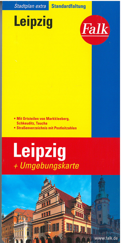 Leipzig, Falk Extra 1:15 000
