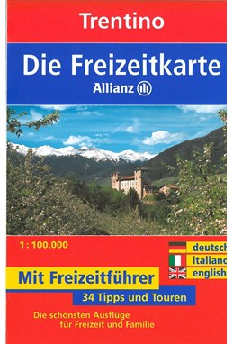 Trentino, Allianz Freizeitkarte 1:100.000