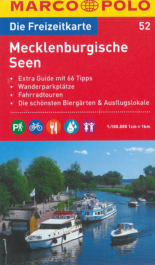 Mecklenburgische Seen, Marco Polo Freizeitkarte 52