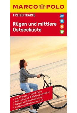 Rügen und mittlere Ostseeküste, Marco Polo Freizeitkarte