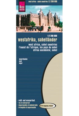 West Africa - Sahel Countries: Mauritania, Mali, Niger, World Mapping Project