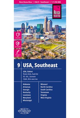 USA 9: Southeast USA, World Mapping Project