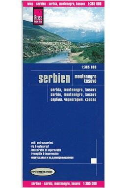 Serbia, Montenegro & Kosovo, World Mapping Project