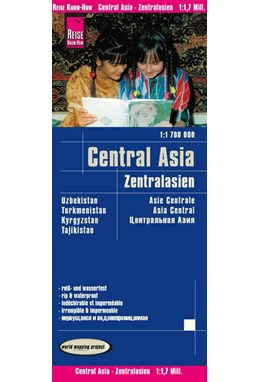 Central Asia: Uzbekistan, Turkmenistan, Kyrgyzstan, Tajikistan, World Mapping Project