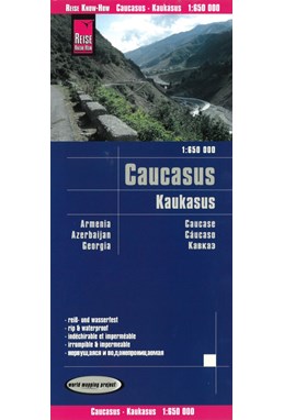 Caucasus: Armenia, Azerbaijan, Georgia, World Mapping Project