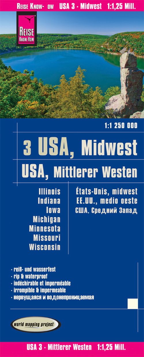 USA 3:  Midwest, World Mapping Project