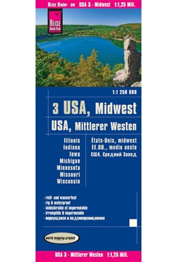 USA 03, Mittlerer Westen / Midwest, Reise Know-How (2nd ed.  Sug. 19)