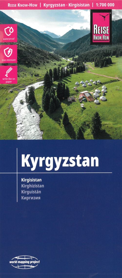 Kirgisistan - Kyrgyzstan, World Mapping Project