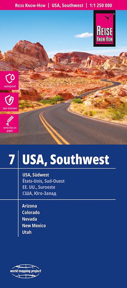 USA 7: Southwest, World Mapping Project